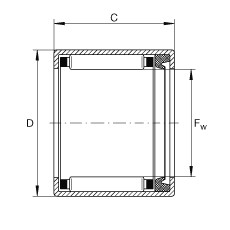 Bearing SCE46-P INA