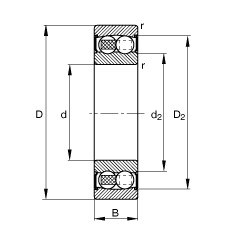Bearing 2209-2RS-TVH FAG