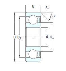 Bearing 609/HR22Q2 SKF
