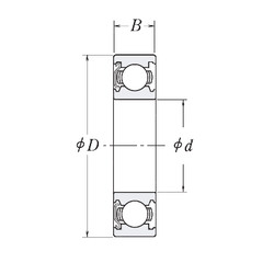 Bearing B6-63ZZ NSK