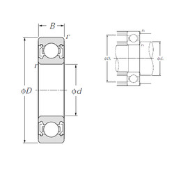 Bearing 6314ZZ NTN