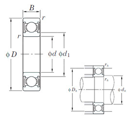 Bearing 6303 2RD C3 KOYO