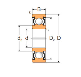 Bearing 6305-2Z MPZ