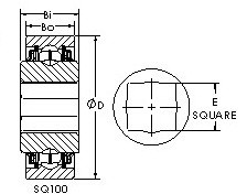 Bearing SQ108-100 AST