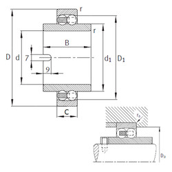 Bearing 11212-TVH FAG