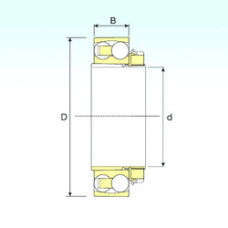Bearing 2309 KTN9+H2309 ISB