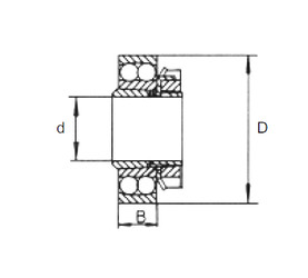 Bearing 1311K+H311 CRAFT