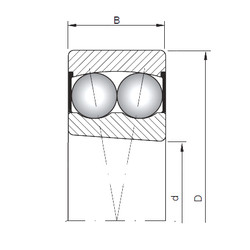 Bearing 2209K-2RS ISO