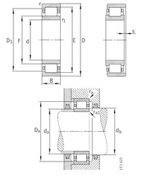 Bearing NU2356-EX-M1 FAG