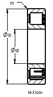 Bearing NJ2313 EM AST