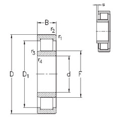 Bearing NU340-E-MPA NKE