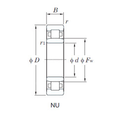 Bearing NU348 KOYO