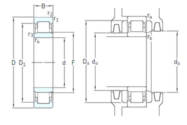 Bearing NU314ECM/HC5C3 SKF