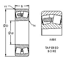 Bearing 24136MBK30 AST