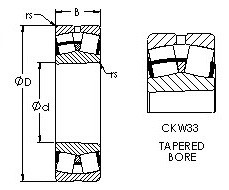 Bearing 24136CYK30W33 AST