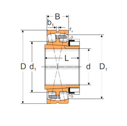 Bearing 23044 KMW33+H3044 MPZ
