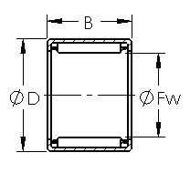 Bearing SCE66 AST