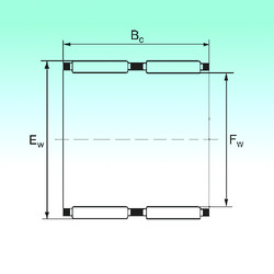 Bearing K 80x88x40 - ZW NBS