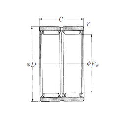 Bearing RNAFW658560 NSK