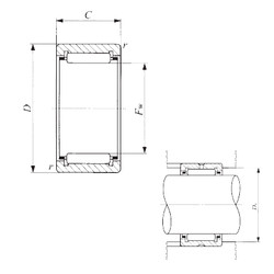 Bearing TAF 182616/SG IKO
