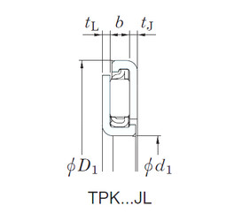 Bearing TPK6078JL KOYO
