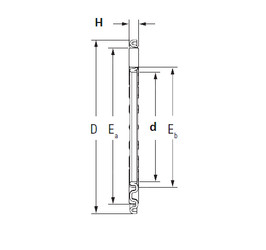 Bearing TV4562 KOYO