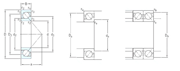 Bearing 7052BGM SKF