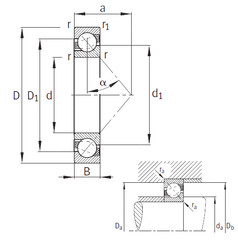 Bearing 7234-B-MP FAG