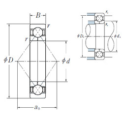 Bearing QJ307 NSK