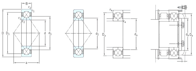 Bearing QJ330N2MA SKF