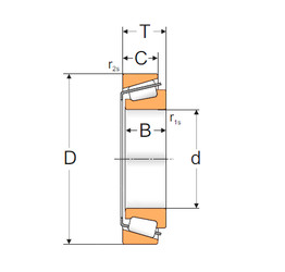 Bearing 32048XM MPZ