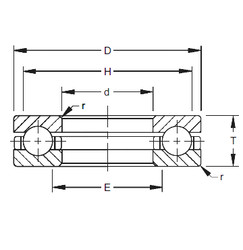 Bearing 90TVB393 Timken