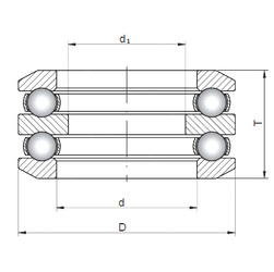Bearing 54317 ISO