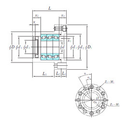Bearing BSU3572BDFF KOYO