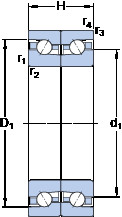Bearing BTM 150 BM/HCP4CDB SKF