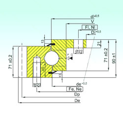 Bearing EBL.30.1255.200-1STPN ISB