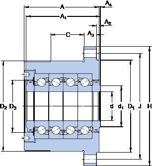Bearing FBSA 212 A/QFC SKF