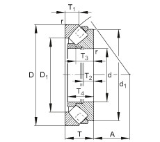 Bearing 29480-E1-MB FAG