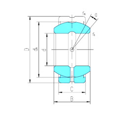 Bearing GE90ES-2RS LS