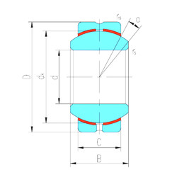 Bearing GEBK8S LS