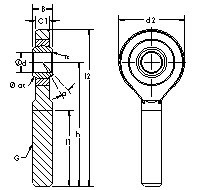Bearing SAZP11S AST