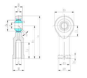 Bearing SIJK10C/B1 LS