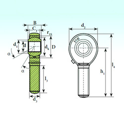 Bearing TSM 8 ISB