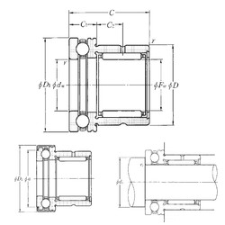 Bearing NKX60Z NTN