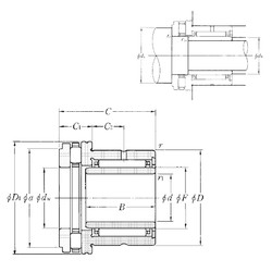 Bearing NKXR25T2+IR20×25×20 NTN