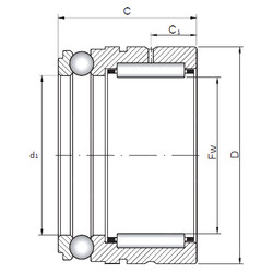 Bearing NX 15 CX