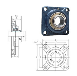 Bearing UCFX06-19 FYH