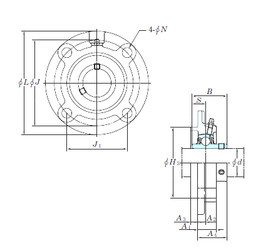 Bearing UCFCX06-19E KOYO