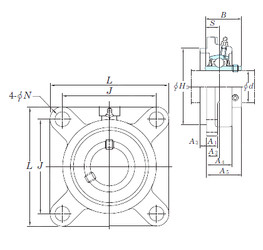 Bearing UCFS321 KOYO