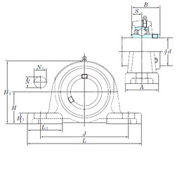 Bearing UCPX12-39 KOYO